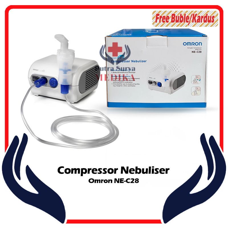 Omron NE-C28 Compressor Nebulizer | Alat Terapi Uap