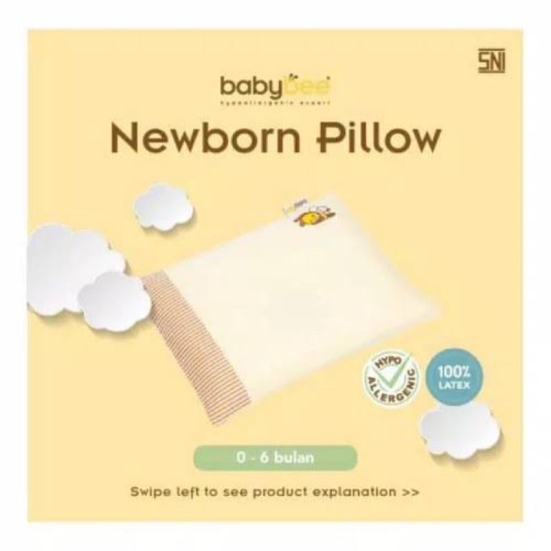 Babybee Newborn Pillow - PRELOVED