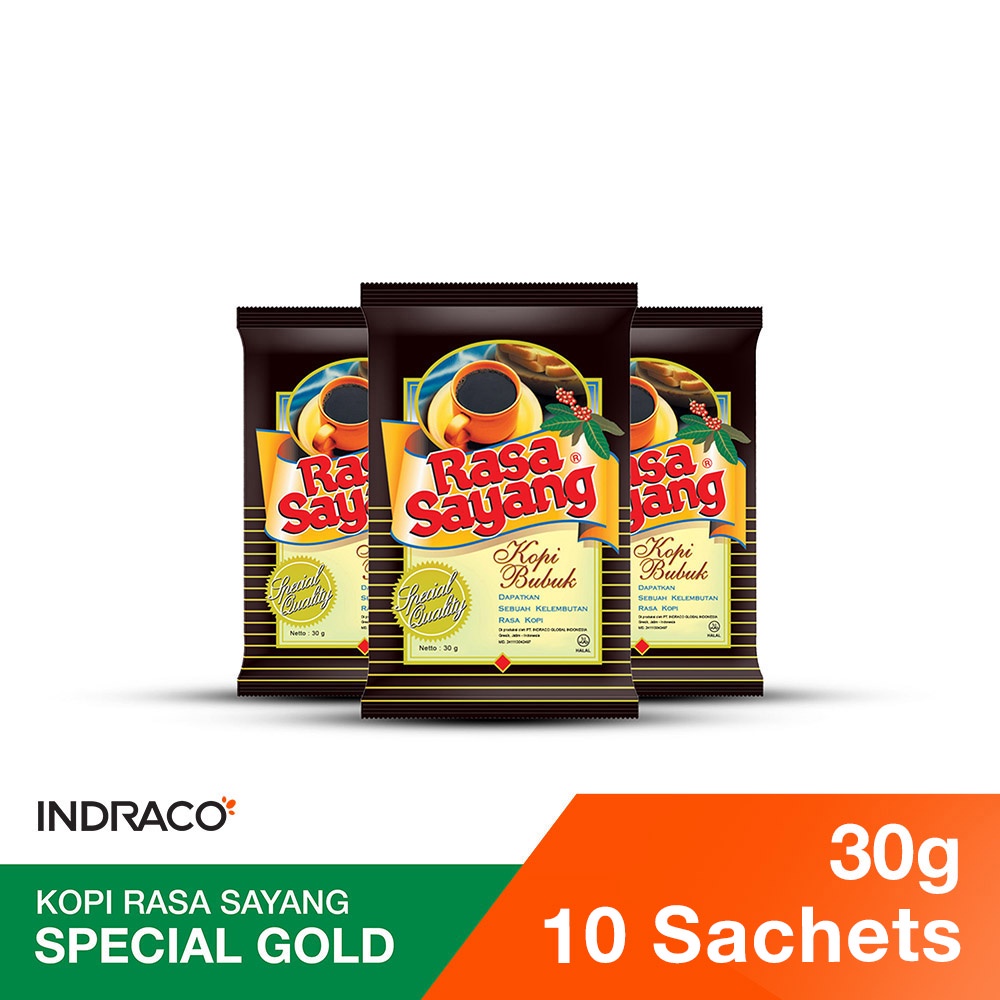 

Rasa Sayang Kopi Special Gold (10 sachets x 30g)