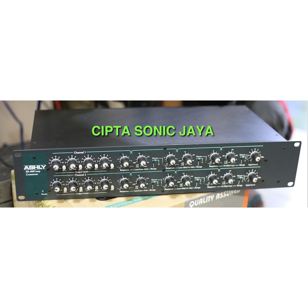 crossover aktif ashly XR4001 / XR 4001 – 4 way
