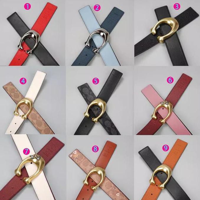 DISKON HARGA Coach Belt Original / Ikat Pinggang Coach Original Untuk Wanita AR290