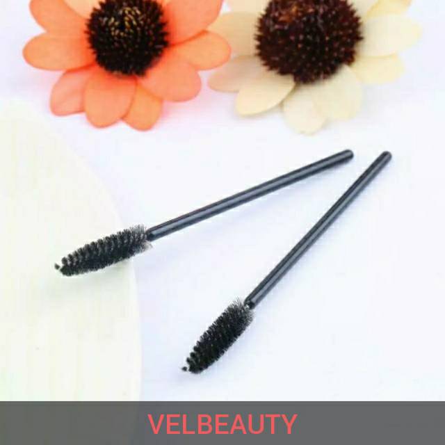 10 pcs MASCARA WAND / SPOOLIE / BRUSH BULU MATA