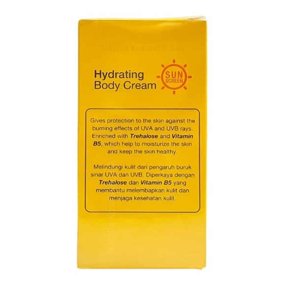 Ertos Hydrating Body Cream SunScreen - 120ml