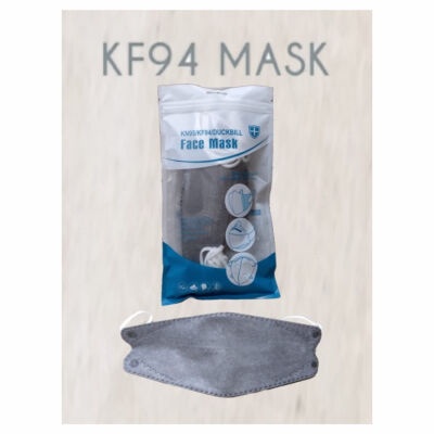 MASKER KF94 WARNA ABU, NAVY DAN GOLD ISI 10 PCS