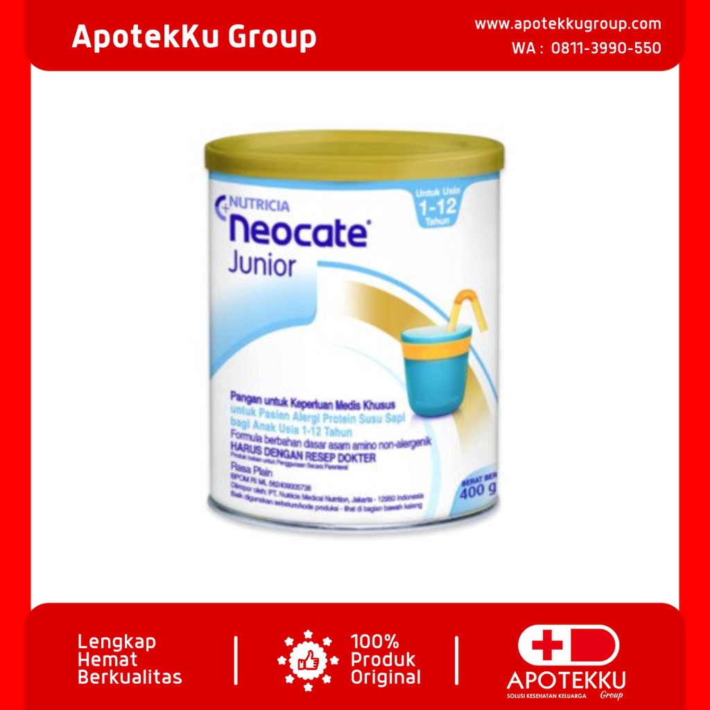 Jual NEOCATE JUNIOR 400 GR | Shopee Indonesia