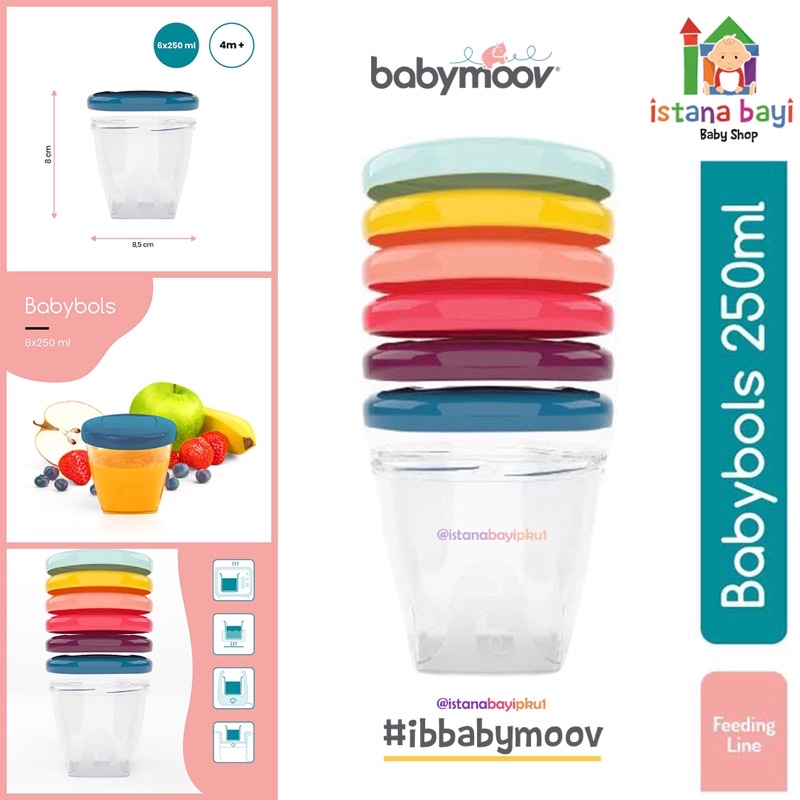 Babymoov Babybowls - Perlengkapan Makan Mpasi