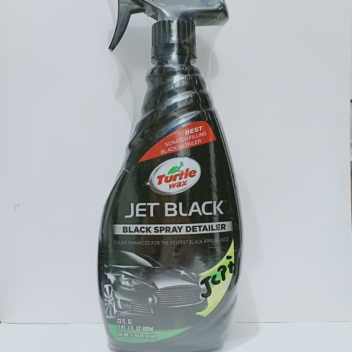 TURTLE WAX JET BLACK SPRAY DETAILER - TURTLE WAX BLACK SPRAY DETAILER 5.0