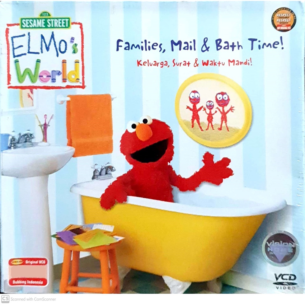 Sesame Street Elmo's World: Families, Mail & Bath Time | VCD Original