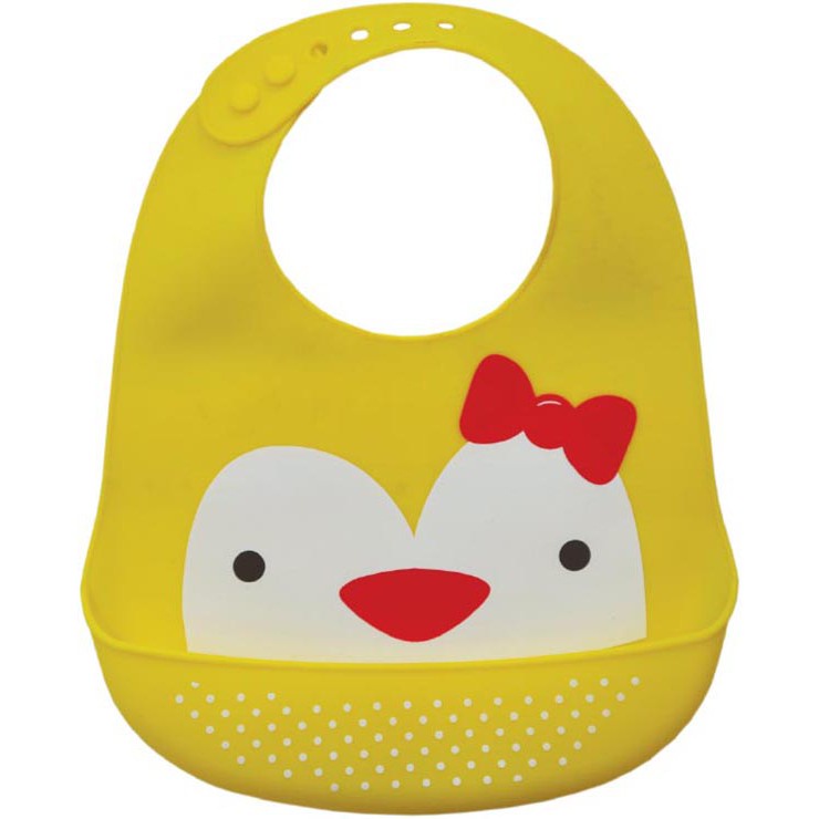 Baby Safe BIB04 Silicone Bib / Celemek Makan Silikon Bayi (Tersedia varian warna)