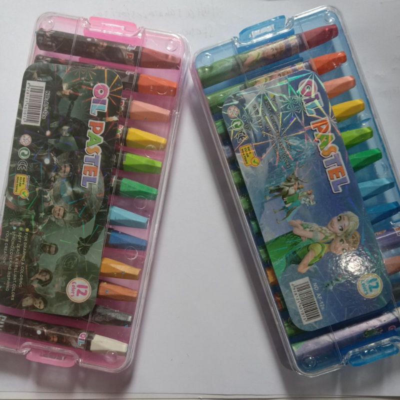 

Krayon tanggung/krayon oil pastel