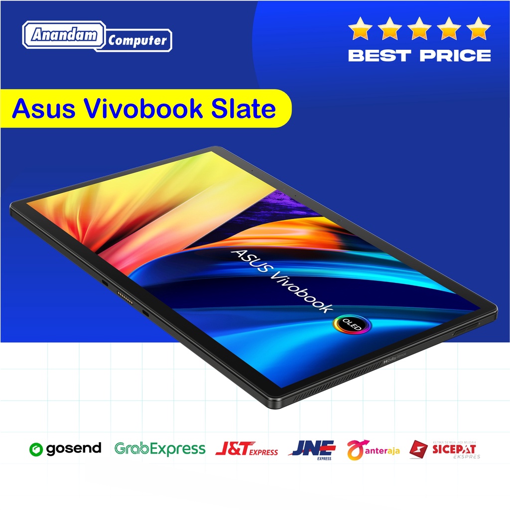 ASUS Vivobook 13 Slate OLED T3300KA-OLED622 - BLACK