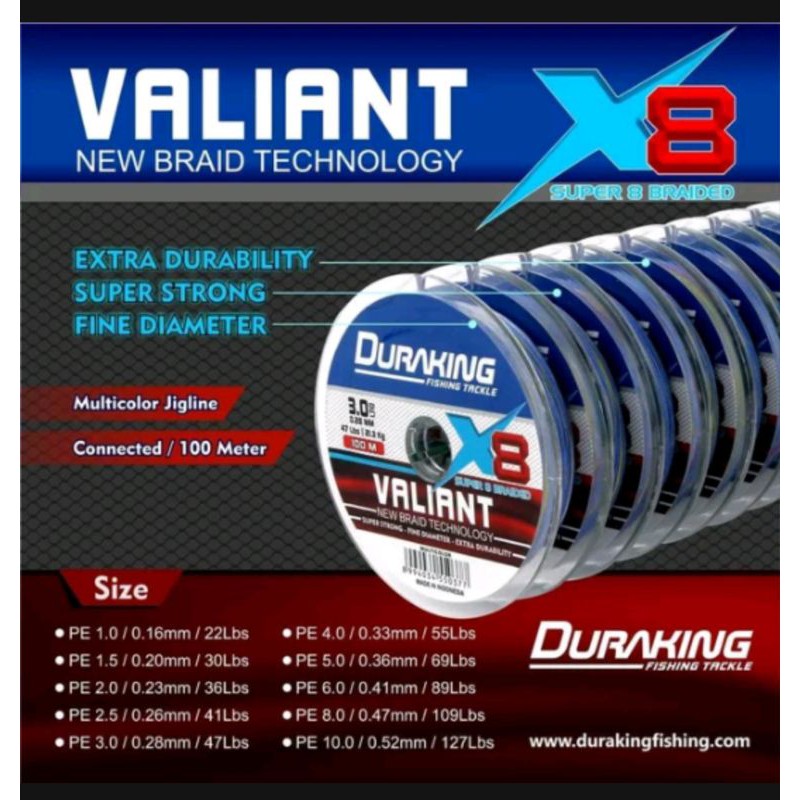 PE Duraking Valiant X8