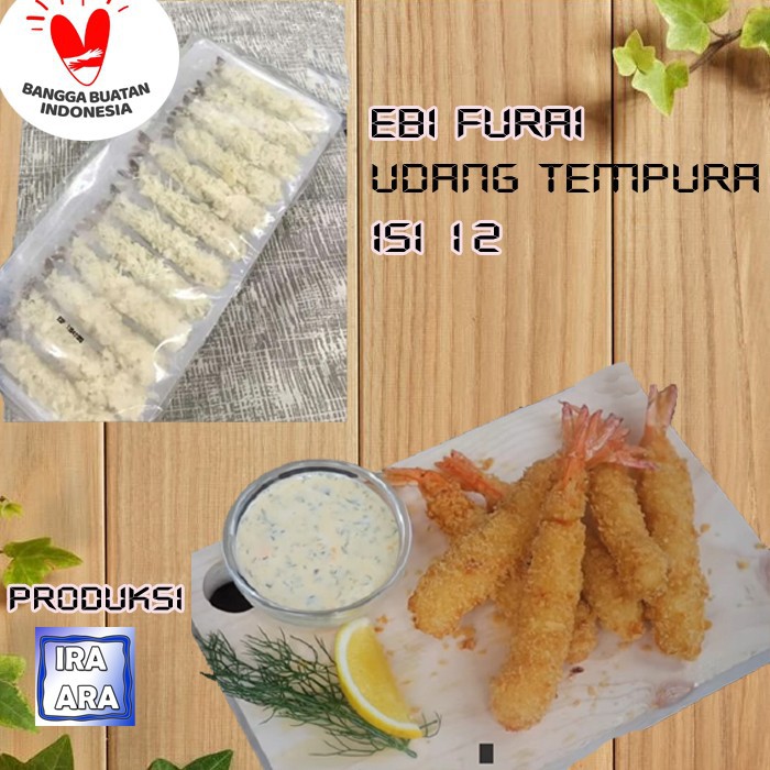 

Ebi Furai - Udang Tempura isi 12- Bento Udang