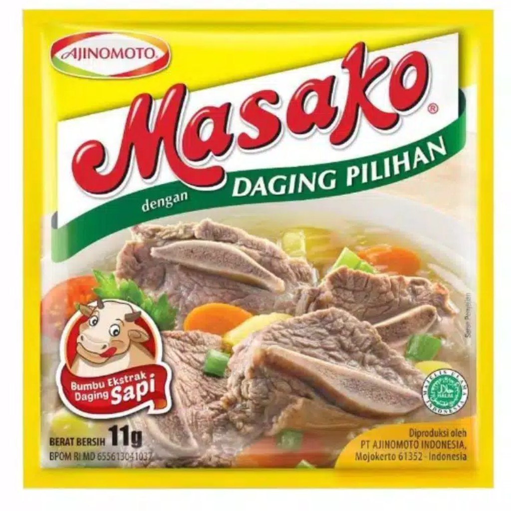 MASAKO SAPI RENCENG ISI 12 PCS