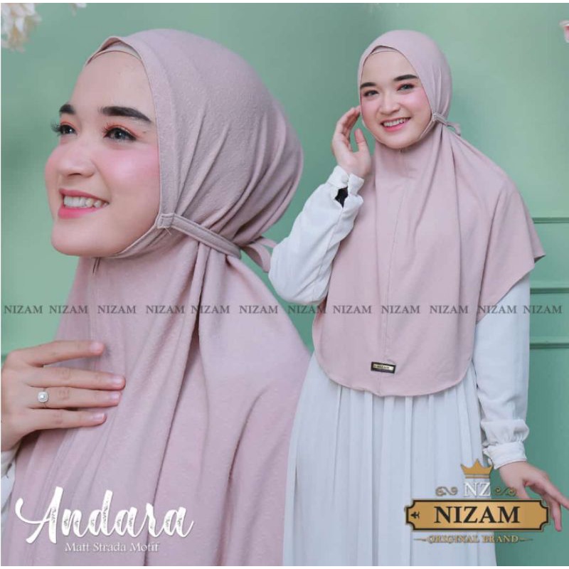 HIJAB INSTAN ANDARA ORI BY NIZAM