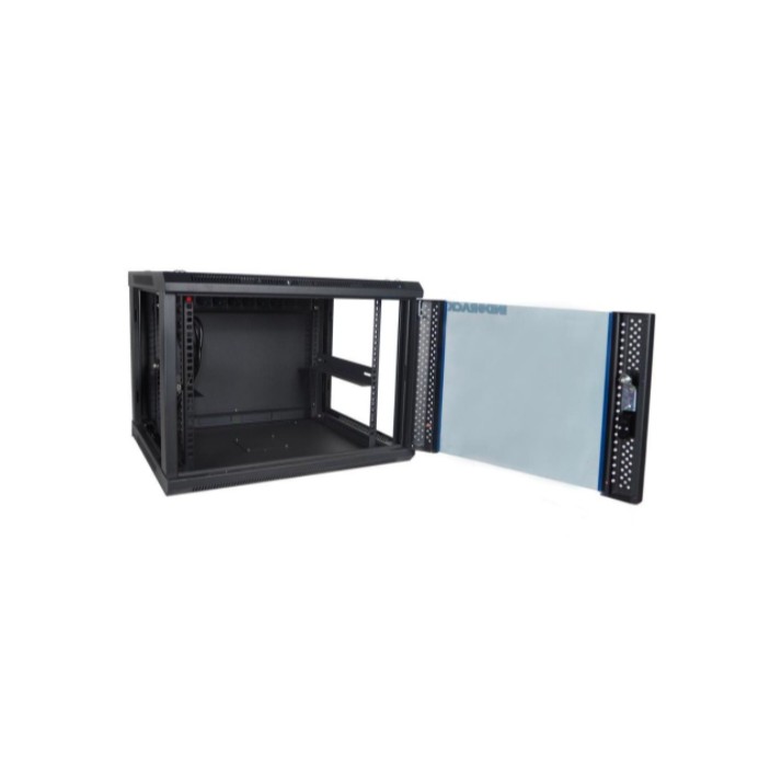 WIR5510S - 10U Wallmount Rack Depth 550mm Single Door 19&quot; - INDORACK