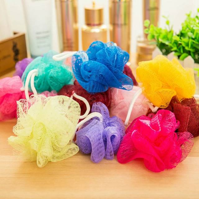 SPONS MANDI JARING SUPER JUMBO WARNA WARNI / SPONS CUCI / SPON JARING / SPONGE MANDI