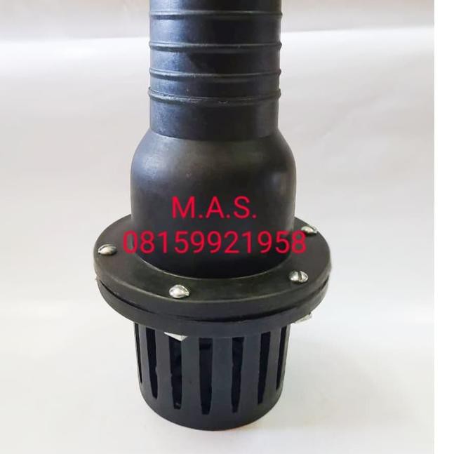 ZW Foot Valve PVC Saringan Air Klep 3 in Tuzen Klep Hitam Pompa ➪ ⋆