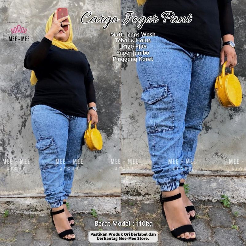 Celana Jogger Wanita / Jogger Jeans / Cargo Wanita /Jogger Murah