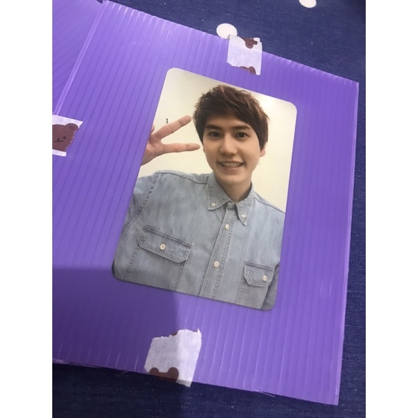 pc super junior kyuhyun sfs sexy free single photocard (DAMAGE)