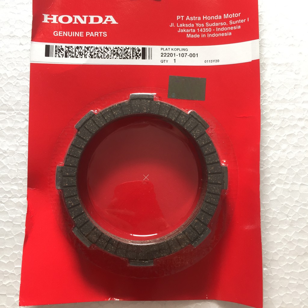 Kampas Kopling GL PRO, MEGAPRO Lama, GL NEOTECH, TIGER LAMA, TIGER REVO  ORI AHM 22201107001