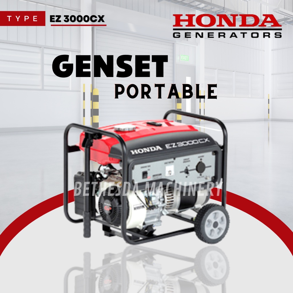 Genset Honda EZ3000CX portable generator 2300 watt