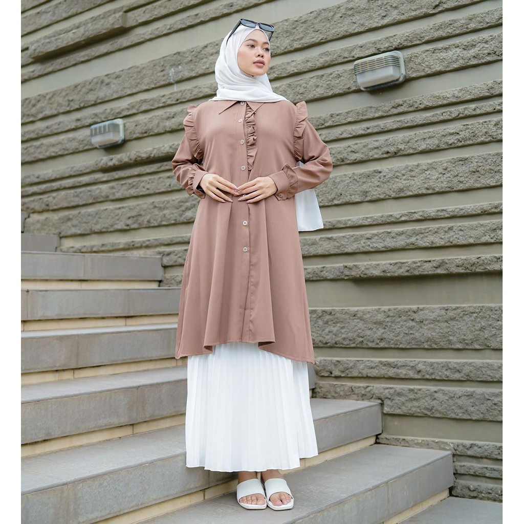 Tunik Zahira - Tunik Terbaru 2021- Tunik Kekinian-Tunik Wanita Murah- Tunik Remaja- Tunik Jumbo