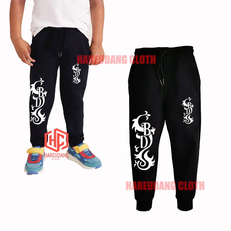 celana Jogger anak anime Tokyo revenger black dragon