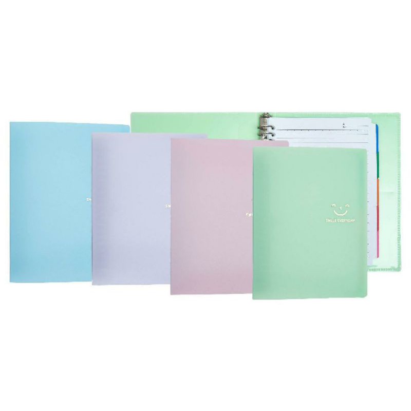 Binder Loose Leaf Joyko A5 Pastel Smile / Polos