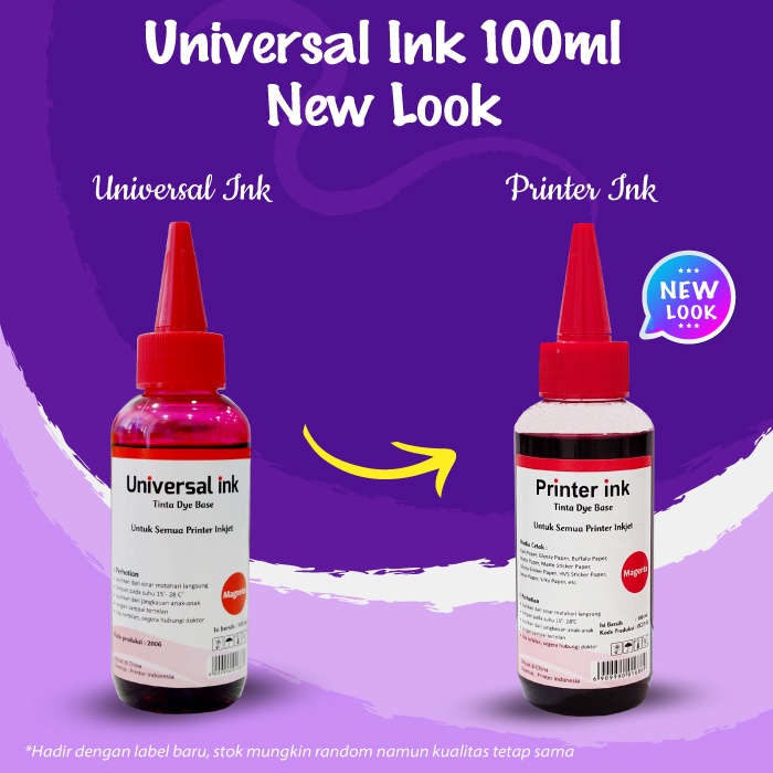 Tinta Universal For Printer Refill isi Ulang Print cartridge 680 682 678 803 802 803 60 703 704 PG810 CL811 PG745 CL746 Pg740 Cl741 PG88 CL98 003 664 bt5000 bt6000 003 664 Original ASLI Printer INK