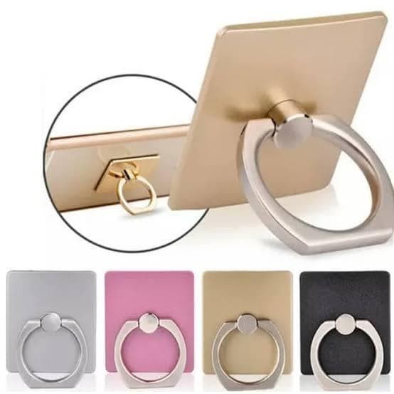 IRING PLASTIK WARNA WARNI CANDY STAND holder cincin hp hook gantungan penyangga pegangan handphone