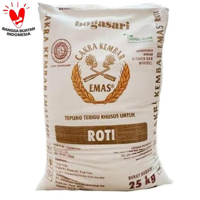 

Tepung Cakra Kembar Emas 25 Kg (Kurir Gojek)