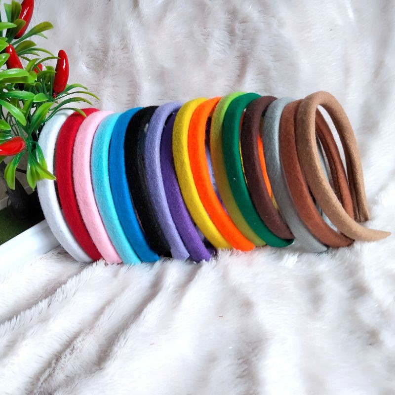 Bando Fashion Korea Bando Polos Warna Bando Basic Korean