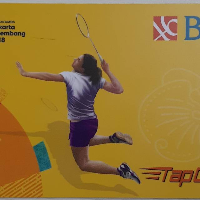 Tapcash BNI seri Asian games edisi cabor Badminton