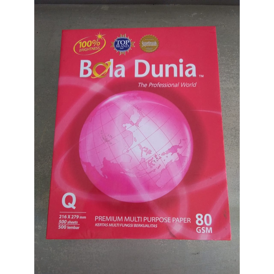

Bola Dunia Q 80 Gr