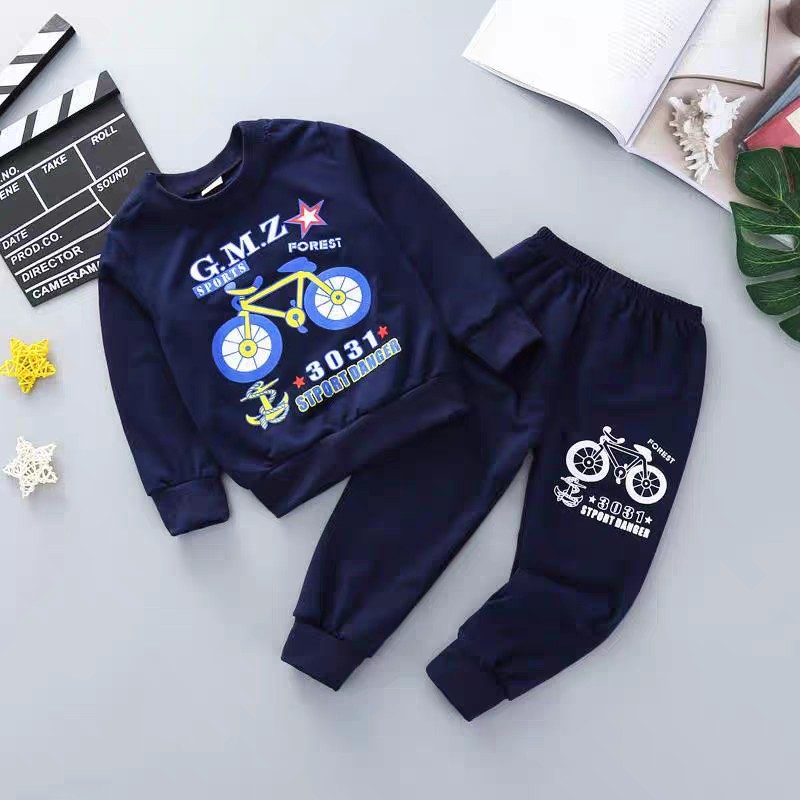 BISA COD / STELAN GMZ KIDS -mukzhop /baju anak keren / fashion anak/satu set