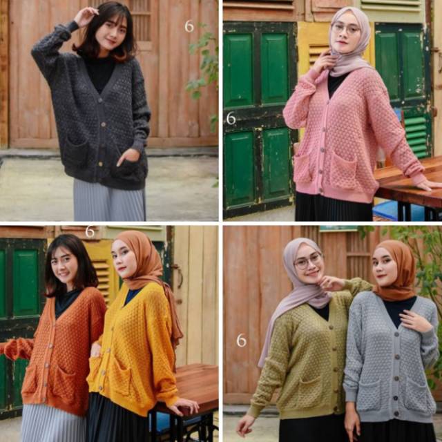Vienetta Cardigan Rajut