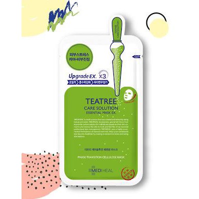 Q5UM MEDIHEAL TEATREE CARE SOLUTION ESSENTIAL (MASKER WAJAH KOREA ORIGINAL) B9Z7