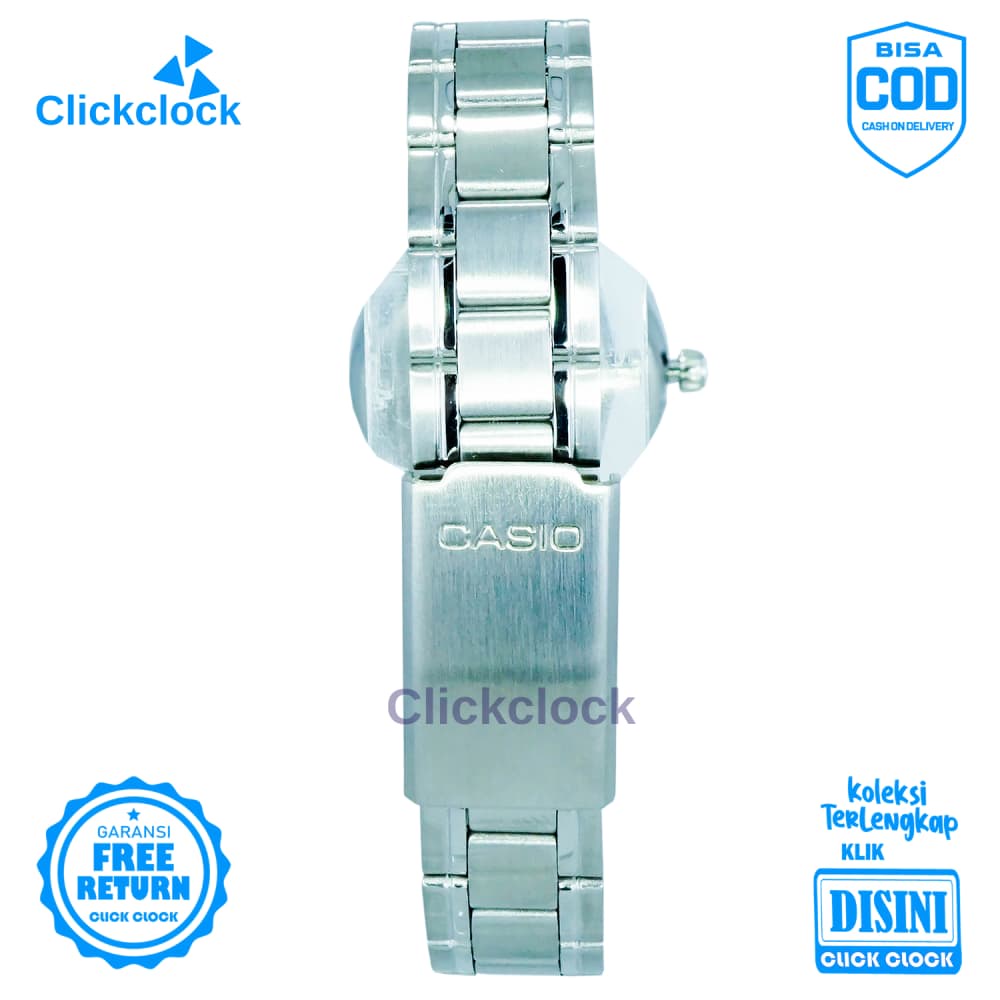 Jam Tangan Analog Wanita Formal Stainless bestquality Casio LTP-V002D-1BUDF Fashion Murah