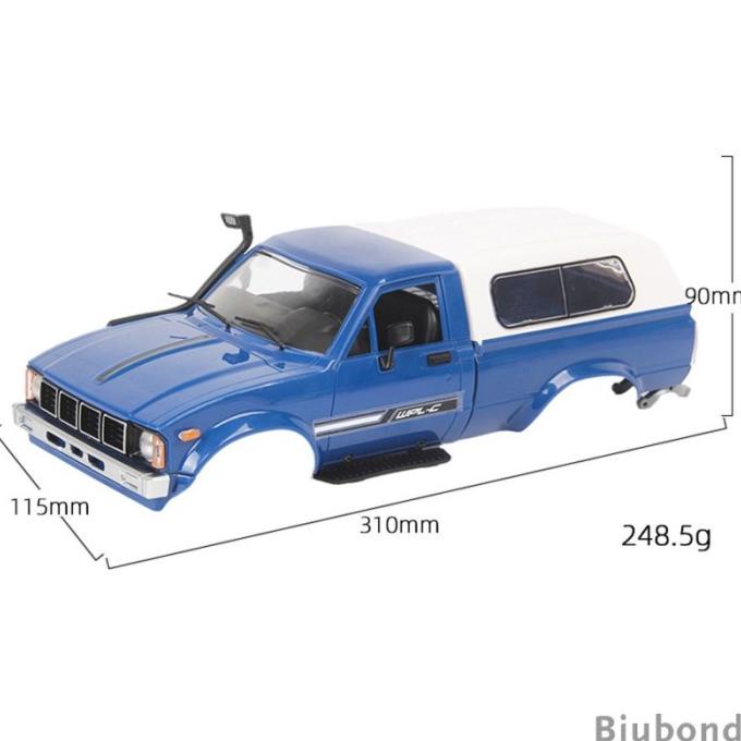 MJ922 Sparepart Cover Body Mobil Truk Rc Diy Untuk Wpl C14 C24