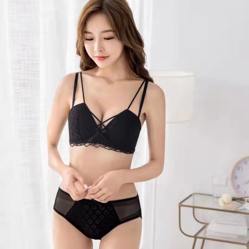 【 Bra Mall 】BM-144 Bra BH Push Up  Tanpa Kawat Wanita Cewe Remaja Import