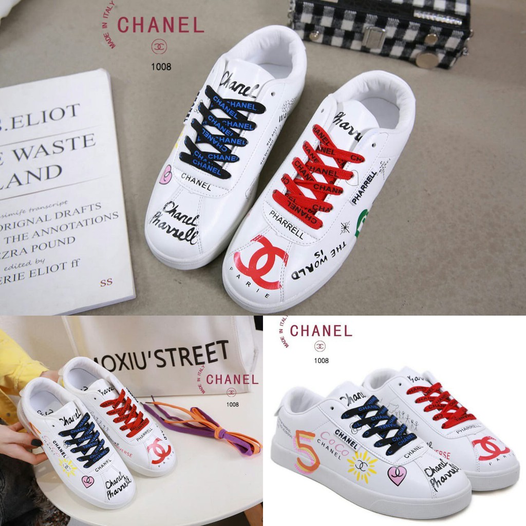 Chanel best sale coco sneakers