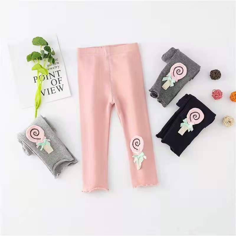 LittleAaron LEGGING MOTIF IMPORT celana legging anak motif bunya lucu import