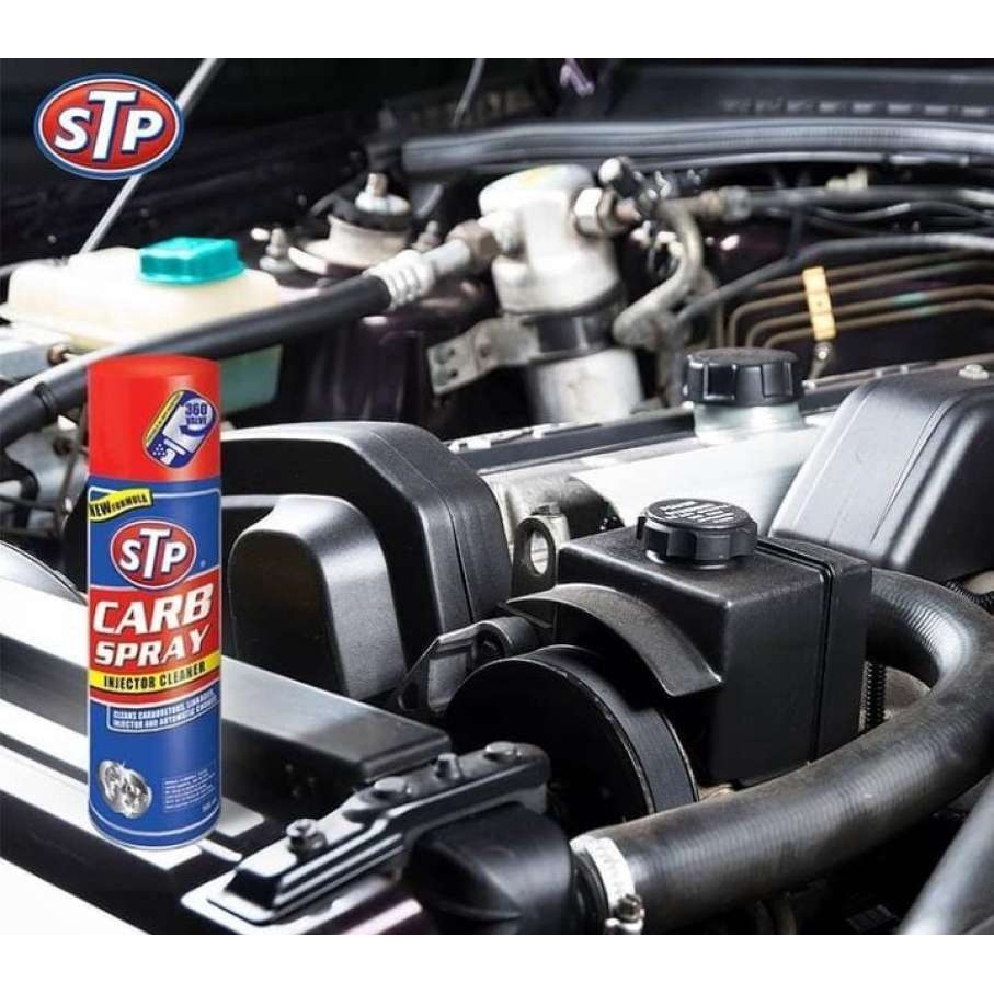 STP Carb Spray Injector Cleaner 500ml / Pembersih Carburator