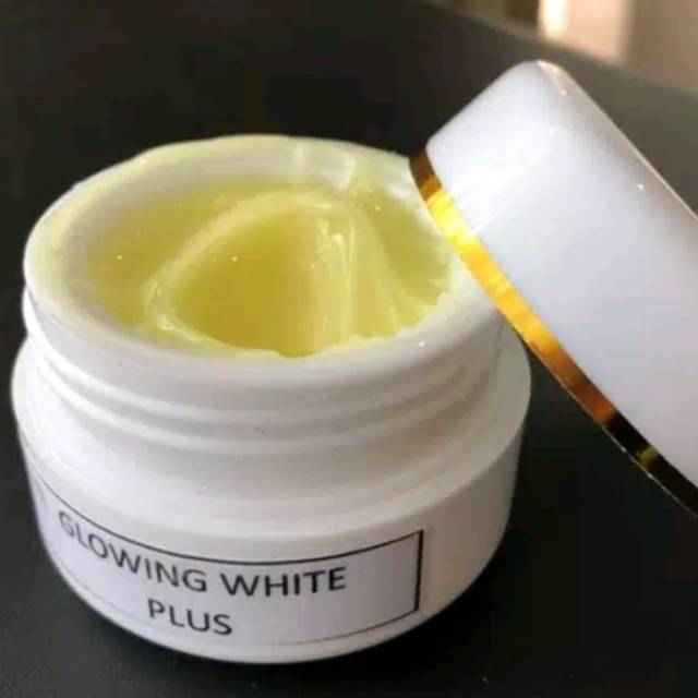 Glowing white plus cream