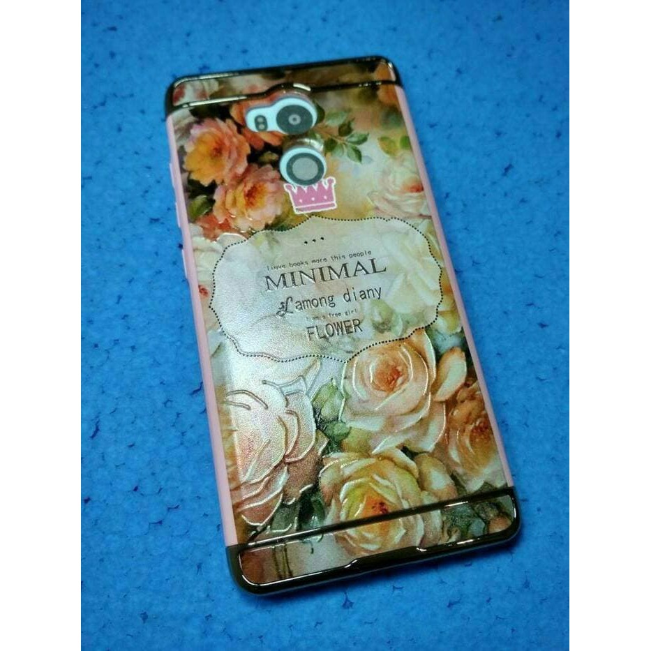 Ready!! Electroplating Motif Redmi 4 Prime Case Electroplating Motif Flower