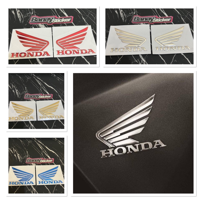 EMBLEM SAYAP WING HONDA