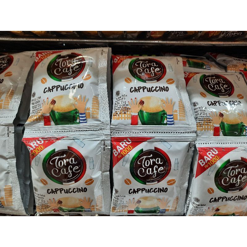 

Tora Cafe Cappucino Kopi Sachet isi 10x23gr