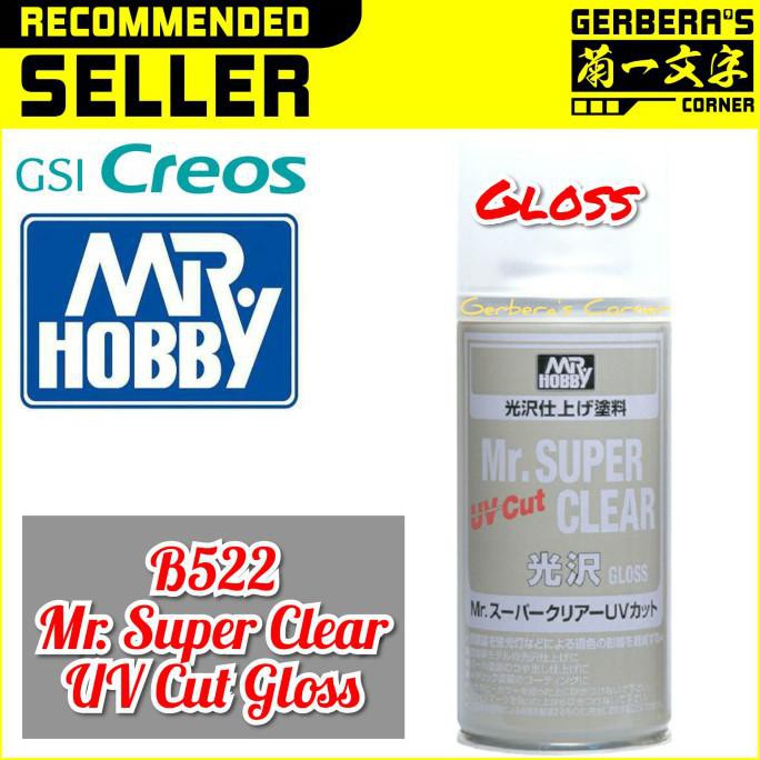 

MR COLOR B522 SUPER CLEAR UV CUT GLOSS - MR. HOBBY LACQUER PAINT 0512