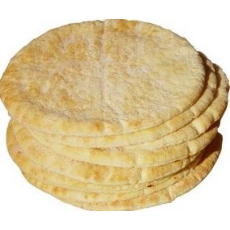 

Roti Pita // Roti Arab // Roti Khubus // Roti Kebab Arab // 1pack isi 5